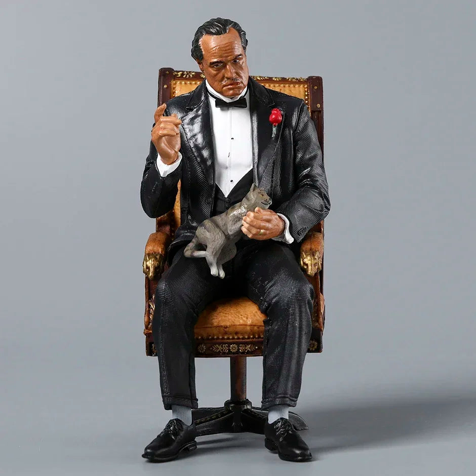 The Godfather Vito Corleone 6" Model Figure Doll Decoration Toys Hobbies Holiday Gift