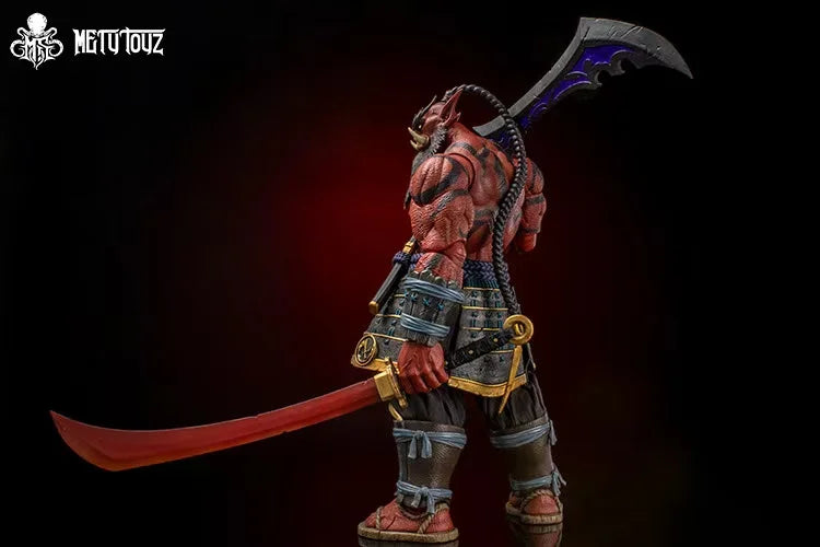 In stock Limited Edition Metytoyz WOW Demon Red Orc Warrior Sword Saint 1/12 Full Set 20Cm Action Figures Models Statues Toys