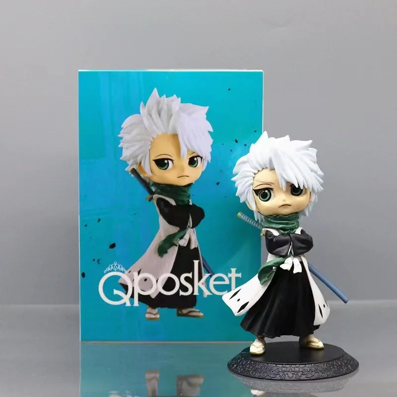 Anime BLEACH Hitsugaya Toushi Figure Q posket Realm New Chapter Death Thousand Years Blood War Model Toy Doll Gift Aciton Figure