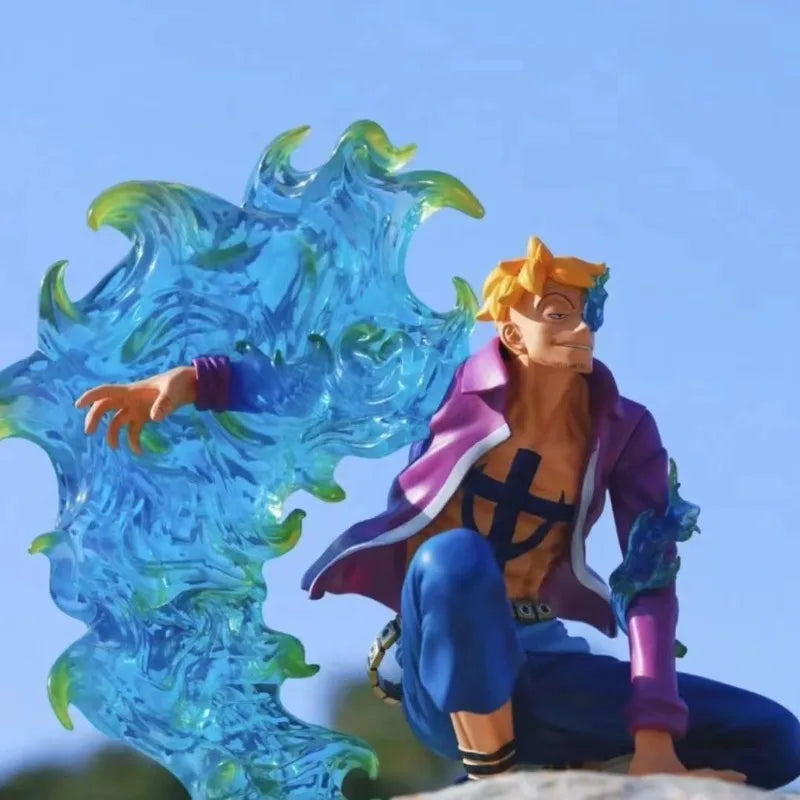 Neue Bandai Banpresto One Piece GK Immortal Bird Squatting Marko Resonance Series Handheld Statues Model Ornaments Handheld Model
