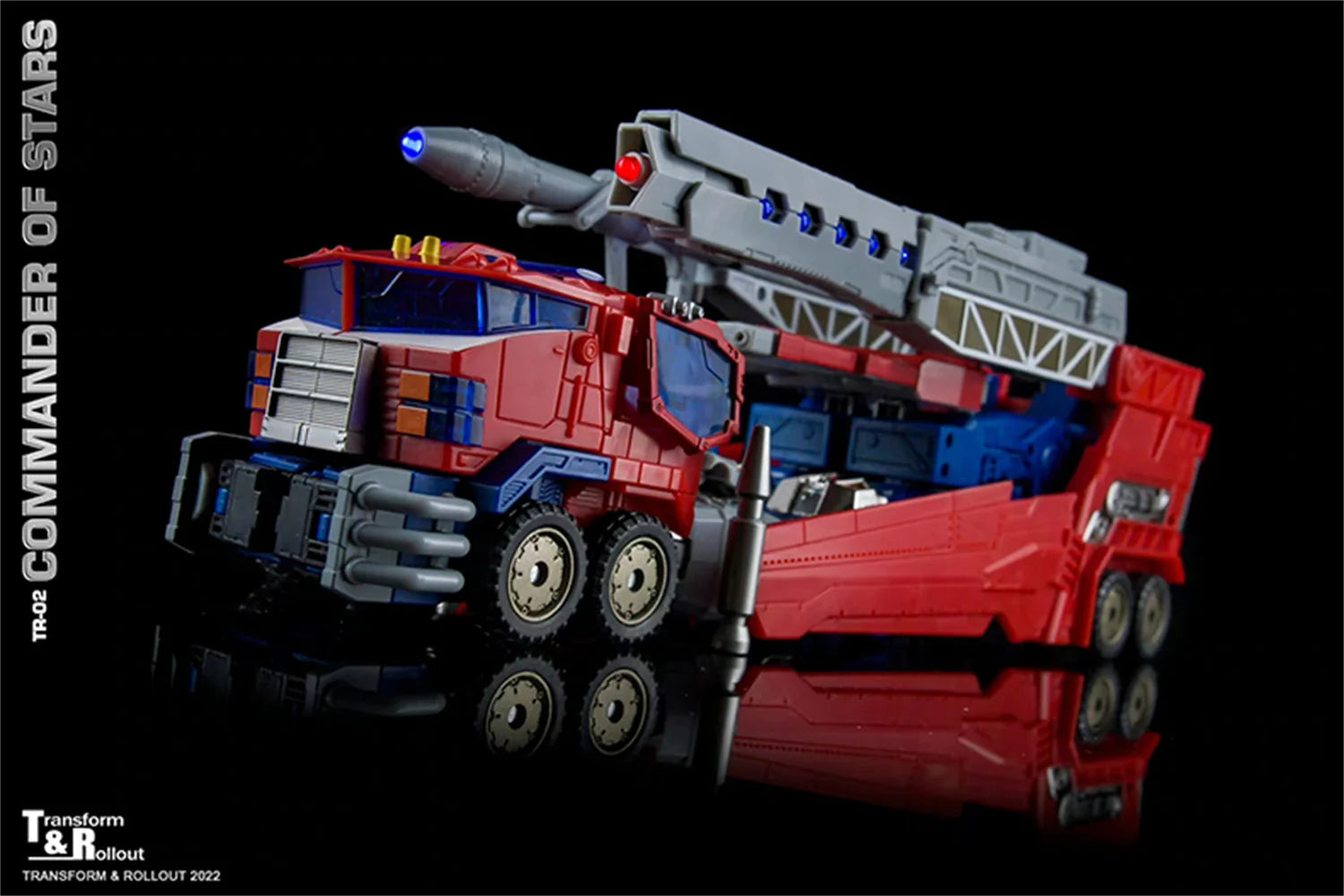 【IN STOCK】Transformation Rollout TR-02 TR02 C Version OP Commander Deformation Action Figure