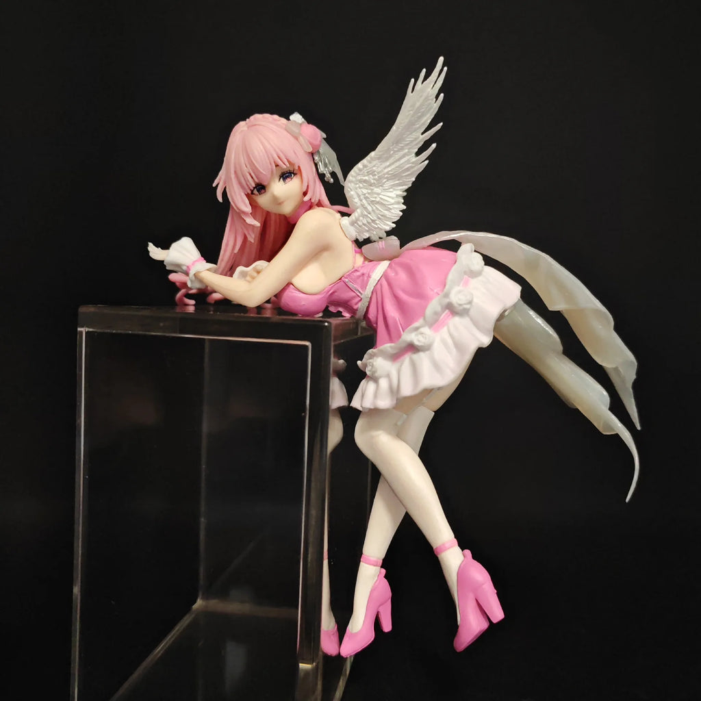 FuRyu Goddess of Victory NIKKE Dorothy Noodle Stopper Figure Pink Angel Wings Anime Girl PVC Statue collect Desk Ornament Gift