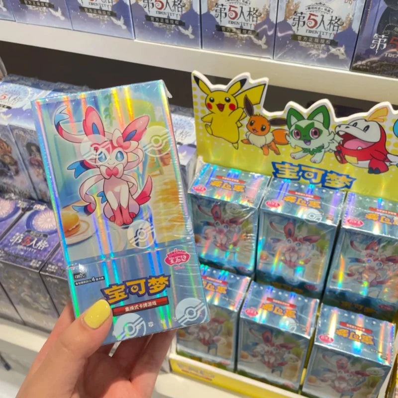 Hot Sale 100% Original Trading Cards Ptcg First Partner Charmander Squirtle Bulbasaur Gift Box Birthday Gifts Anime Collectible