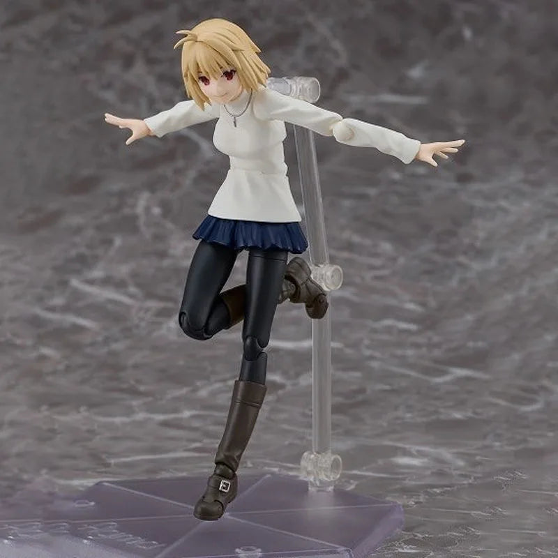 Low price In Stock MAX Factory Original Box FIGMA  612 Arcueid Brunestud Action Figure Model Gift for Kid Foam Box Packaging