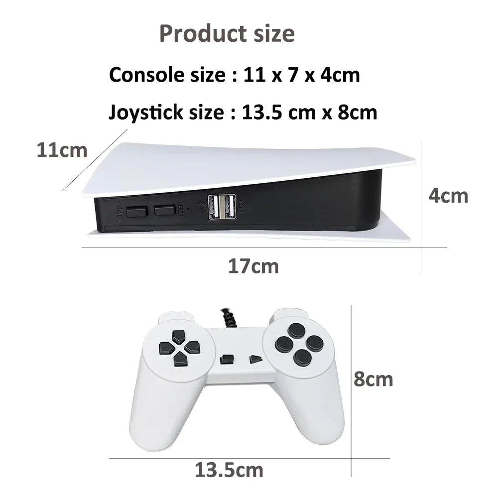 GS5 Game Station 5 Video Game Console With 200 Classic Games 8 Bit TV Consola Retro USB Wired Handheld Two Game Player AV Output