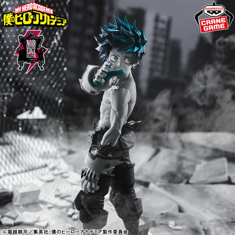 [Genuine Original] Bandai Banpresto My Hero Academia Noir Edge Collection Izuku Midoriya In Stock PVC Anime Figure Model Toys