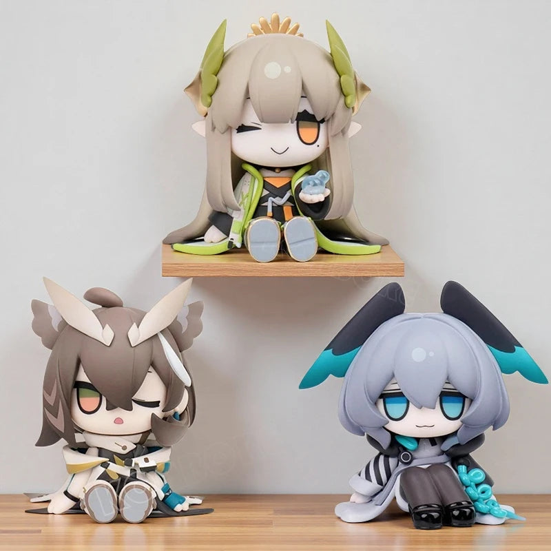 20cm Arknights Halloween Suzuran Anime Figure Amiya/Rosmontis Action Figure Lappland/Texas/Vulpisfoglia Figurine Model Doll Toys