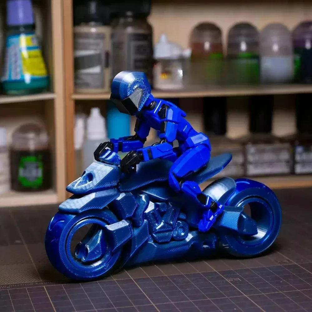 3D-gedruckte Death/Swordsman Dummy 13 Actionfiguren, mehrgelenkige, bewegliche Lucky 13 Actionfigur, Nova 13 Actionfigur als Geschenk