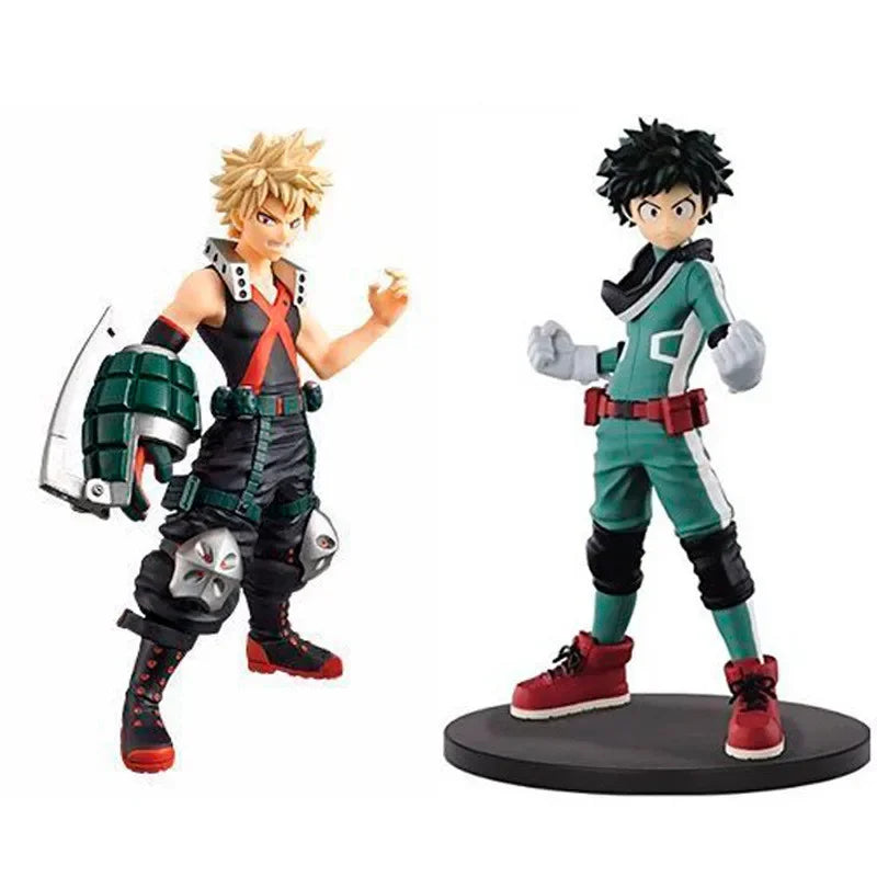 My Hero Academia Todoroki Shoto Izuku Midoriya Deku Bakugou Katsuki 3th Ver. PVC Action Figure No Hero Collectible Model