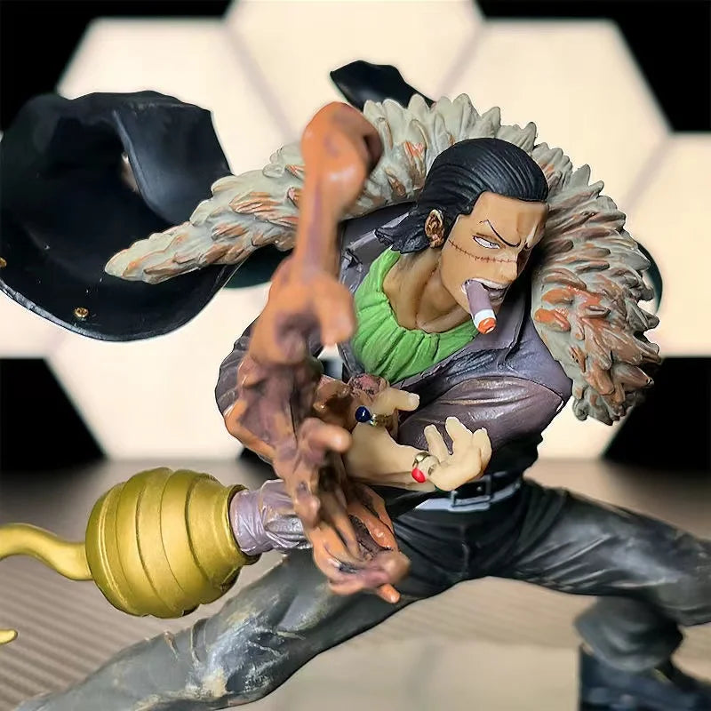 14cm High Quality One Piece Figure Sir Crocodile Mr.0 Anime Figure Decoration Toy Children's Gift Collectibles Model Doll