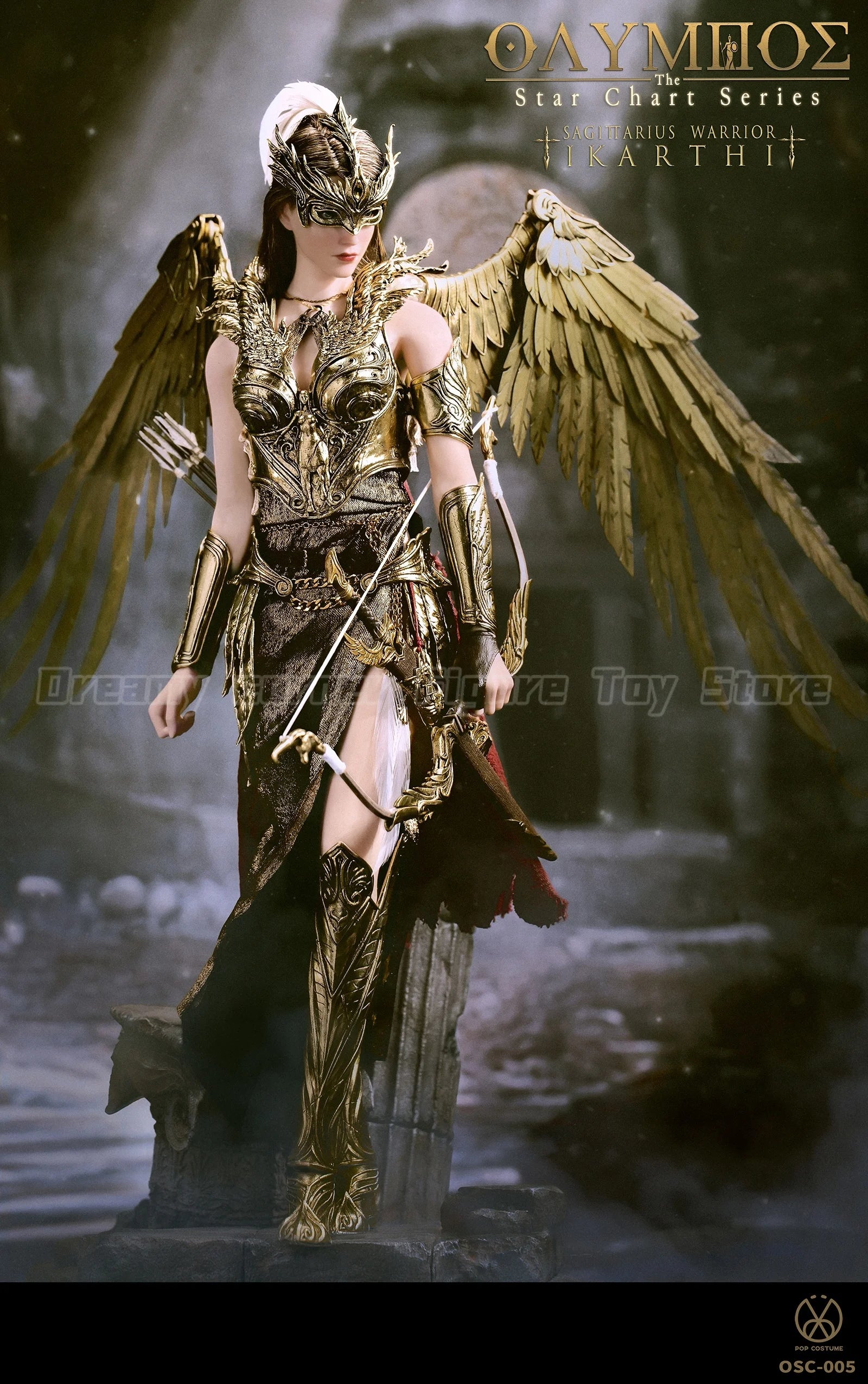 【In Stock】Original POP COSTUME OSC-005 The Star Chart Series Sagittarius Warrior Icarti 1/6 Action Figure Toy Collection Model