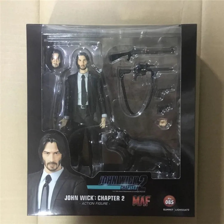 Anime MAFEX 085 John Wick 6 Inches PVC Action Figure Kids Gift 16cm