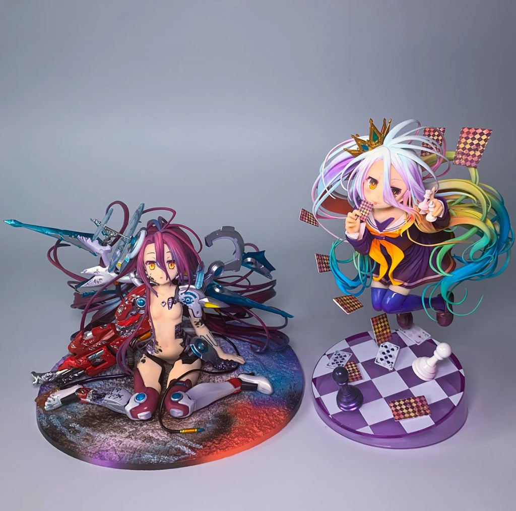 Без игра, без живот, Широ 1/7, Юу Камия, произведения на изкуството, GSC, момичета, играчки, японско аниме, PVC фигурка, играчка, колекционерски модел, кукла