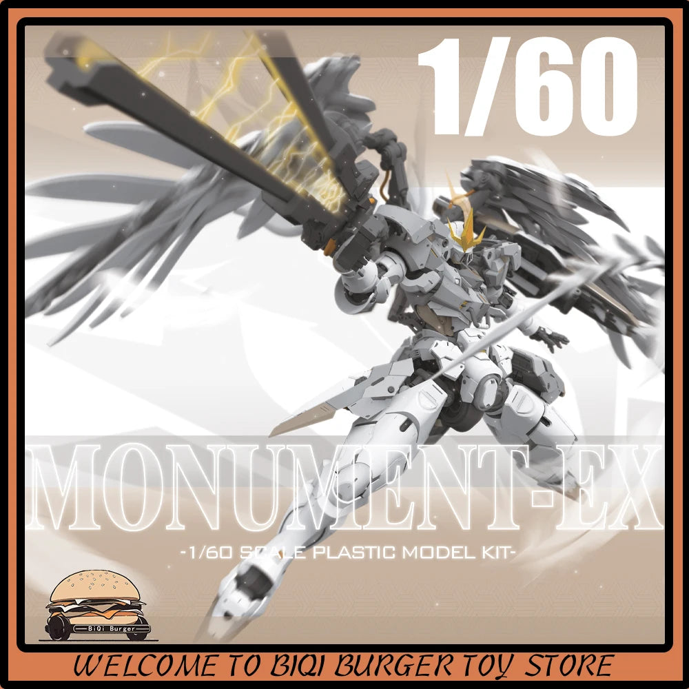 NEW Strange Stutio Mounment EX Assembly Model Kit PG 1/60 Tallgeese Oz-00ms Mech Robot Action Figures Statue Model Collect Toy