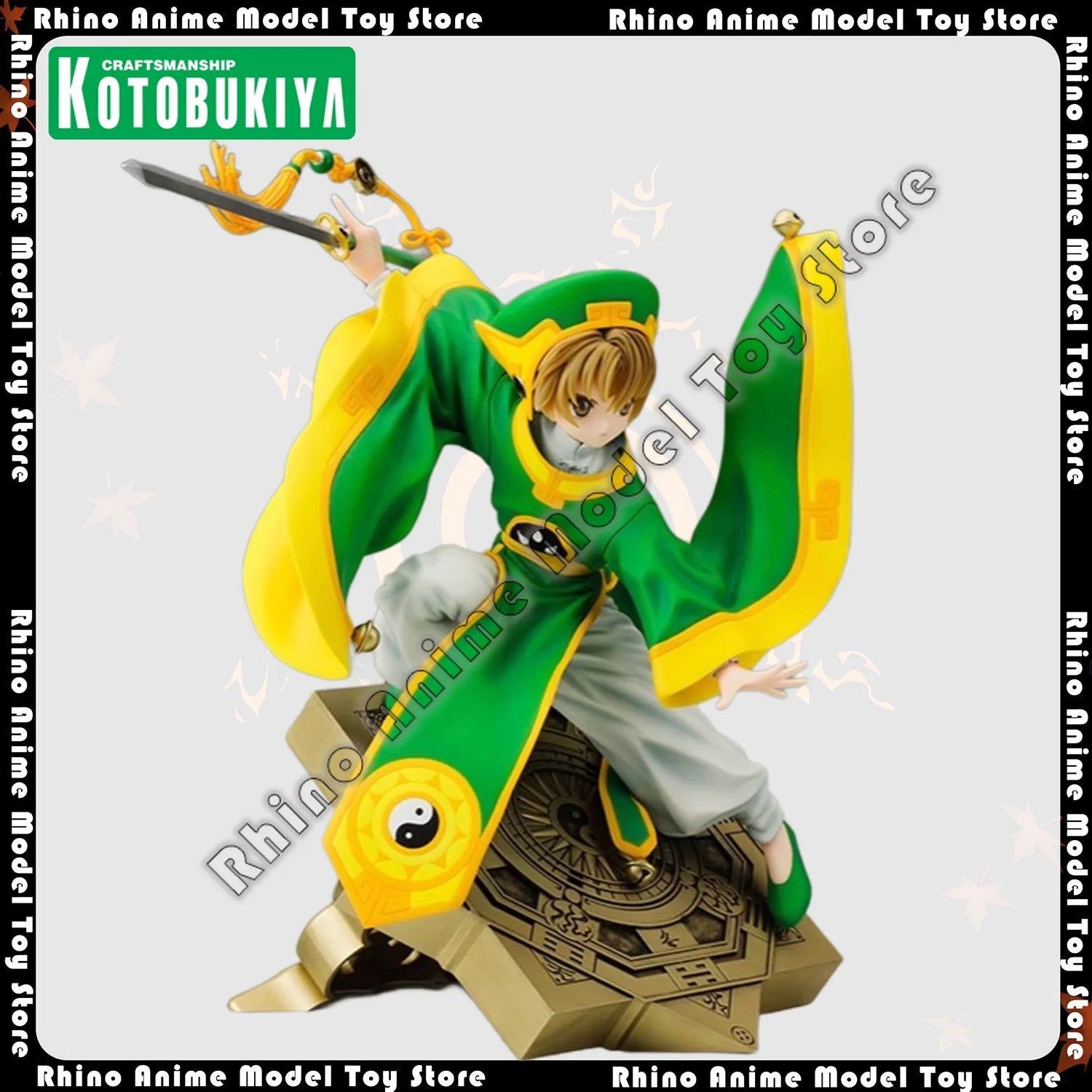 In Stock Original Genuine Kotobukiya ARTFX J Li Syaoran Cardcaptor Sakura Anime Action Figure Statue 23cm Collectible Toy Gift