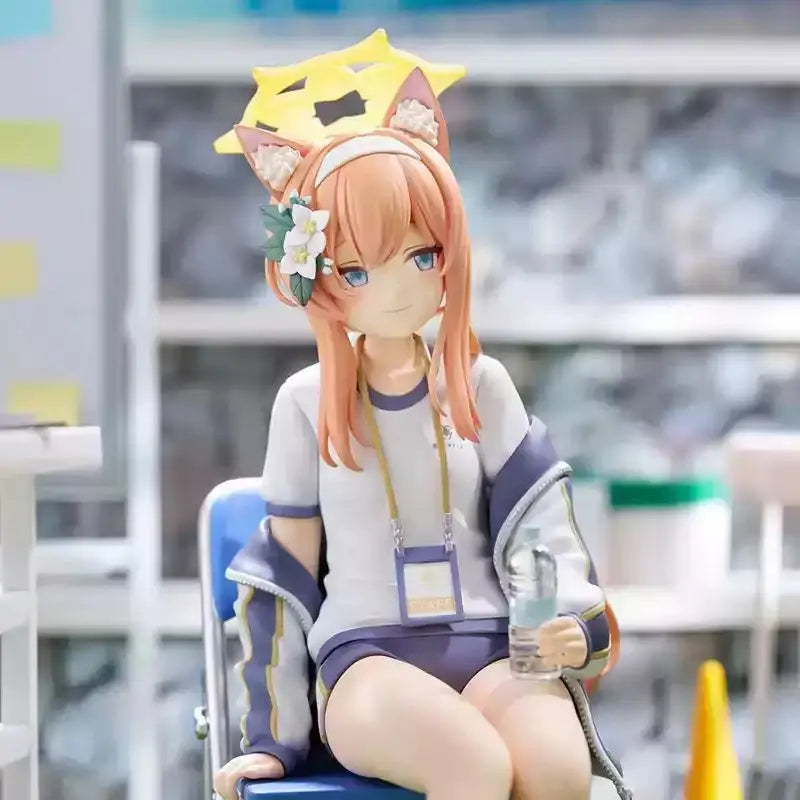 Blue Archive Figures Iochi Mari Figure Game Peripherals Ko Statue Pvc Cute Girl Models Gk Collection Toys Girls Birthday Gifts