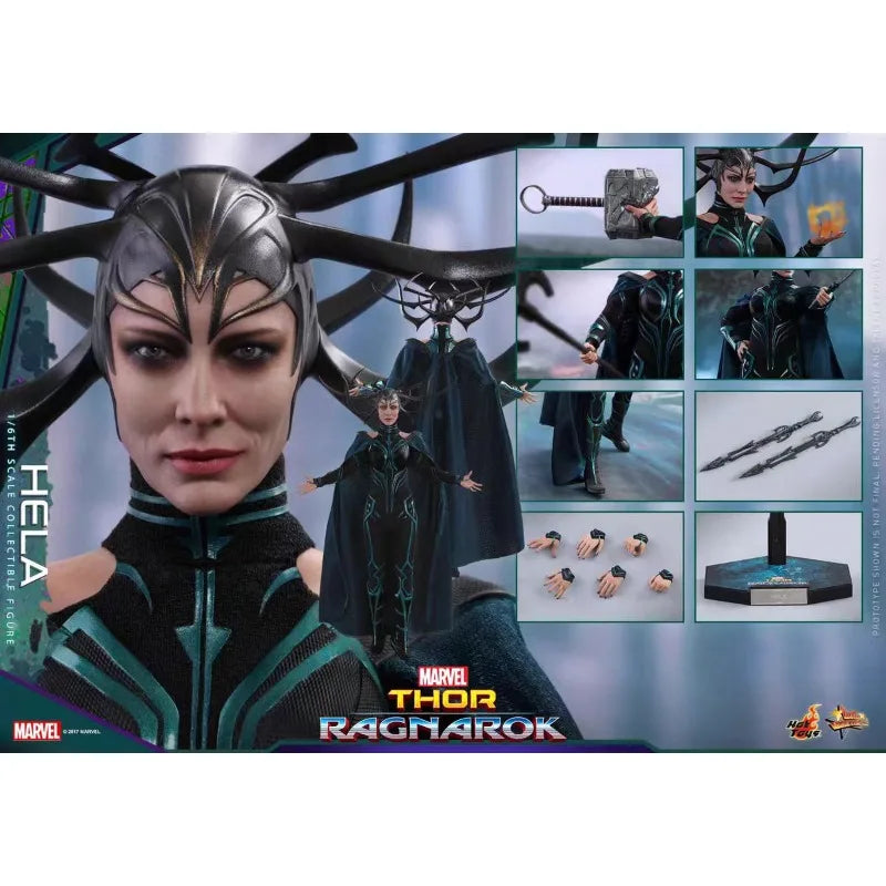 Original Hot Toys Marvel MMS449 Thor Ragnarok HELA 1/6TH SCALE COLLECTIBLE FIGURE 2012 Version Anime Figure Toy Collection Model