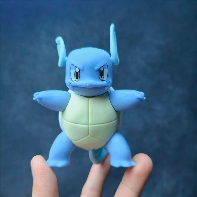 Cartoon Anime Pokemon Figure Cute Squirtle Wartortle Doll Action Figure Statue Model Toys Doll Decoraion Collectible Gift
