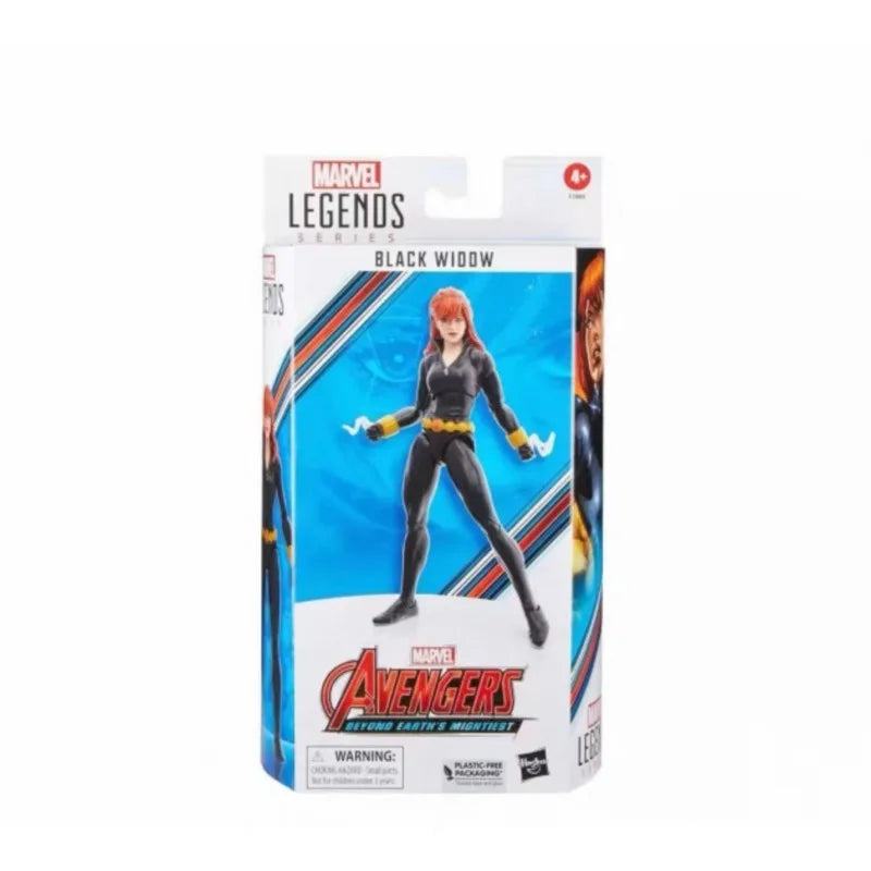 Original Hasbro Marvel Legends Series BLACK WIDOW Anime Figure Toy Collection Model