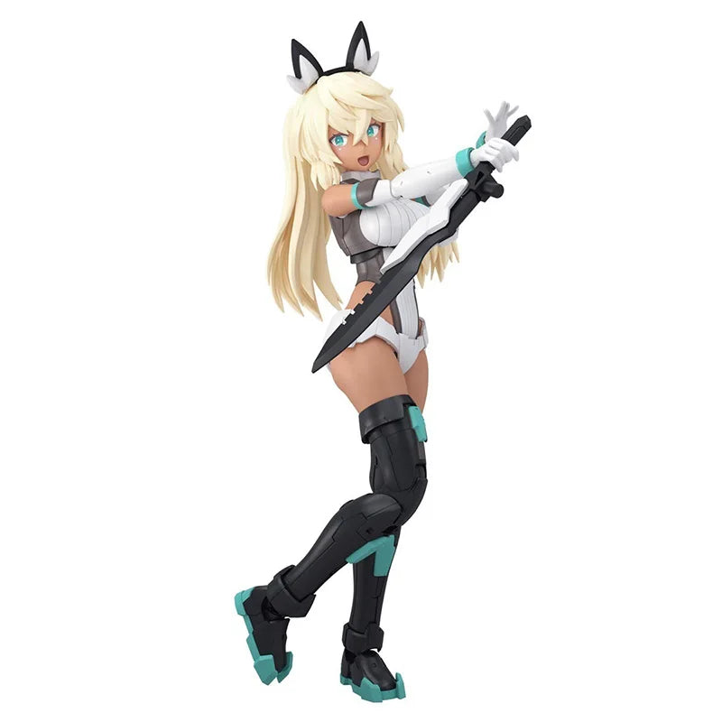 Bandai Original Genuine Figure 30 Minutes Sisters Model Kit 30MS SIS-Y00 Sestieh Color C Collection Action Toys Toy Gifts Stock