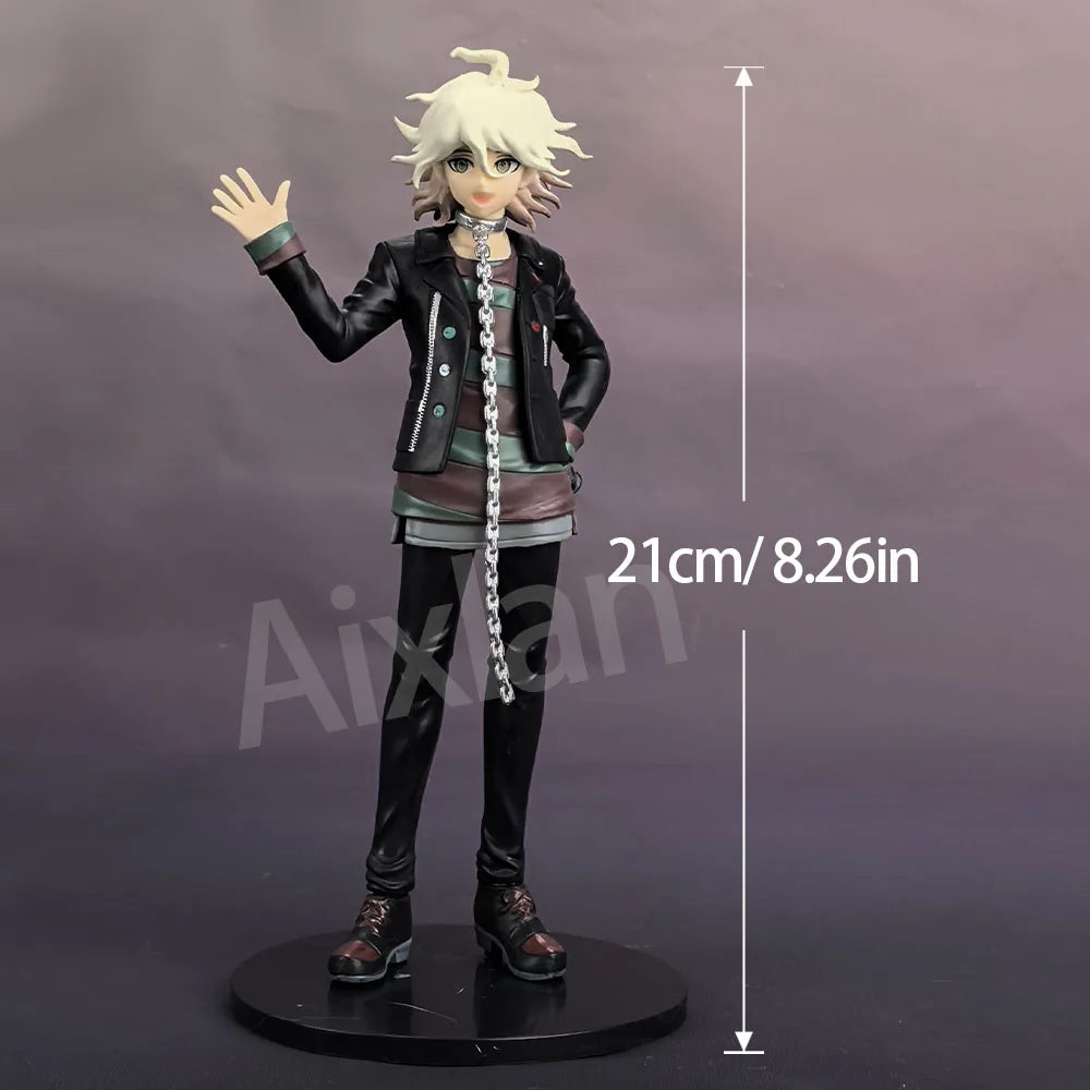 20cm Komaeda Nagito Anime Figure Danganronpa 1 2 Collectible Action Doll Miniature Toy Pop Up Parade