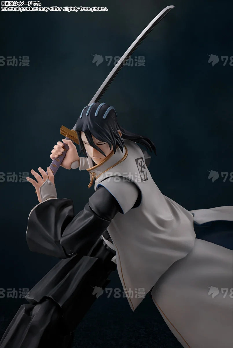 Bandai S.H.Figuarts BLEACH: Thousand Year Blood War Byakuya Kuchiki - Highly Detailed Collectable Model