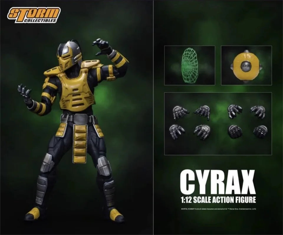 YYDS Storm Toys 1/12 Soldier CYRAX Full Set 6'' Action Figure Doll Model Toy In Stock