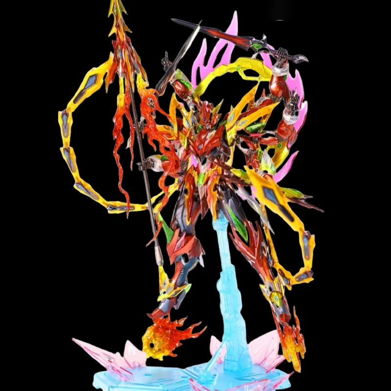 Motioneer Ao Bing (Custom Metallic Finish), Bai Qi, Ne Zha, Cao Ren, Red Oni & Ruo Weiyuan -  Mecha Assembly Models Gifts Fboys