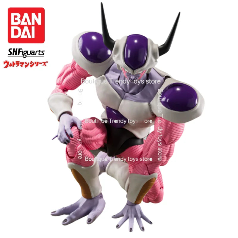In Stock Bandai S H Figuarts Original Dragon Ball Frieza Doll Brand New Boxed Action Figure Anime Characters Model Garage