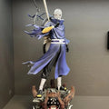 Bandai Banpresto NARUTO 21 Centimeters High Scene Model GK Anime Figure Ornaments  Double Headed Interchangeable Trendy Play Toy