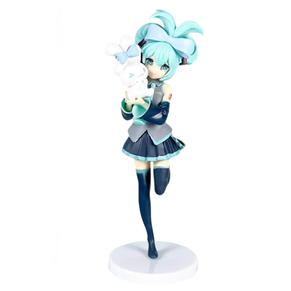 15cm Anime Hatsune Miku Figure -Flower Fairy Winter Cherry Pvc Model Doll Toys Collection desktop decoration Fans/Gift givers