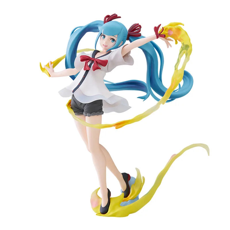В наличност FuRyu SEGA TAiTO Hatsune Miku PVC серия Hatsune Miku кукла 14-18CM аниме екшън фигурки модел колекция играчка