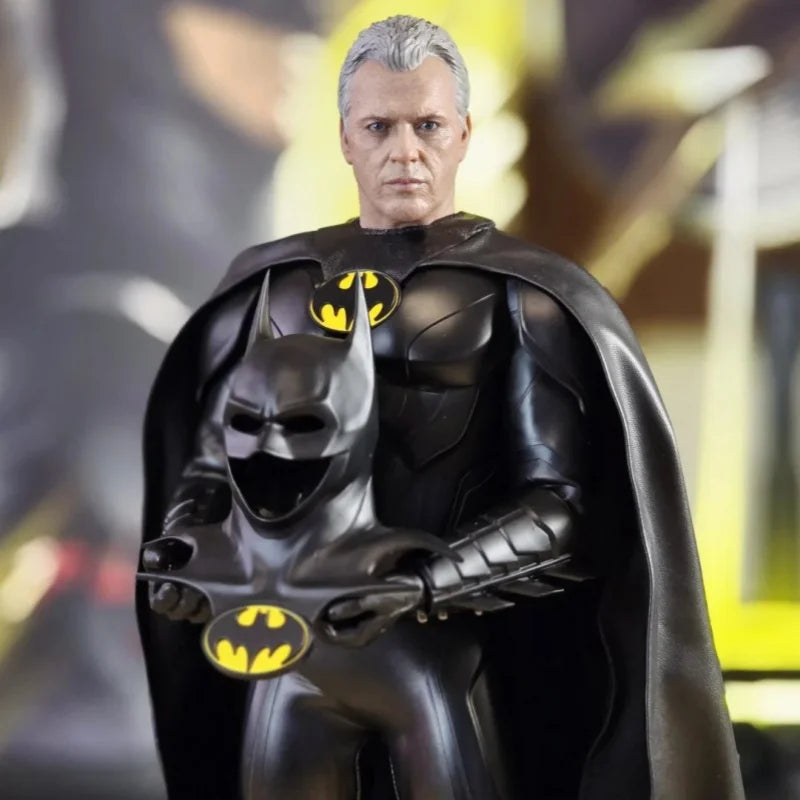 Genuine HOTTOYS HT 1/6 Scale MMS692/MMS693 Batman Action Figures 1989 Version Keaton Batman Collectible Model Toy Birthday Gift