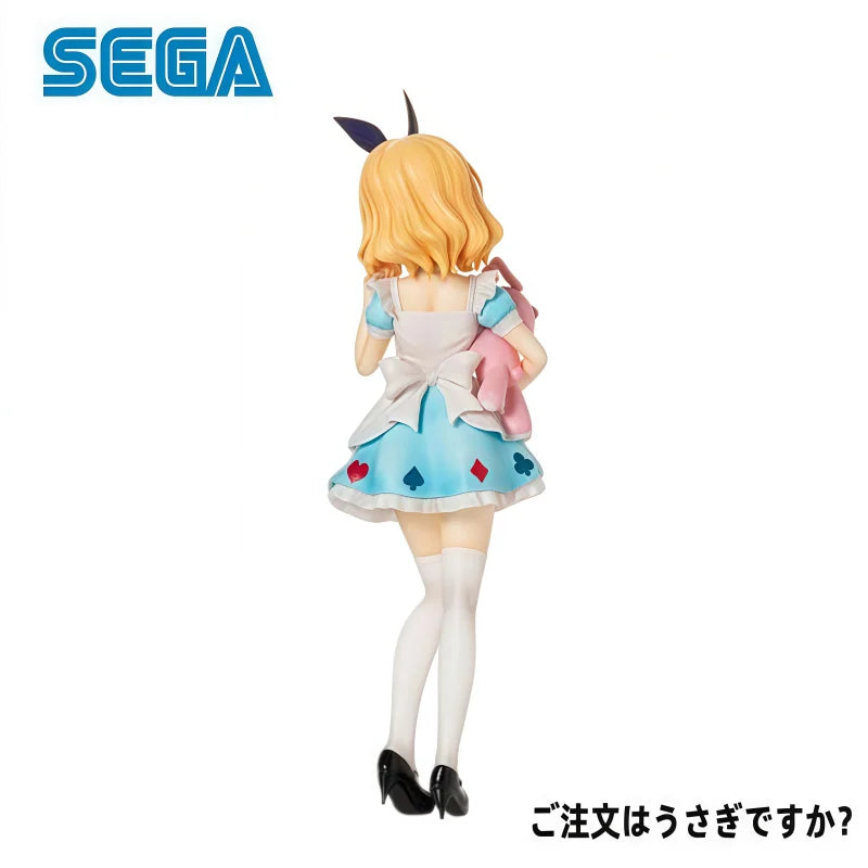 In Stock 100% Original SEGA Is The Order A Rabbit Kirima Syaro Action Figure Model Doll Brand New Boxed  Animation Peripherals