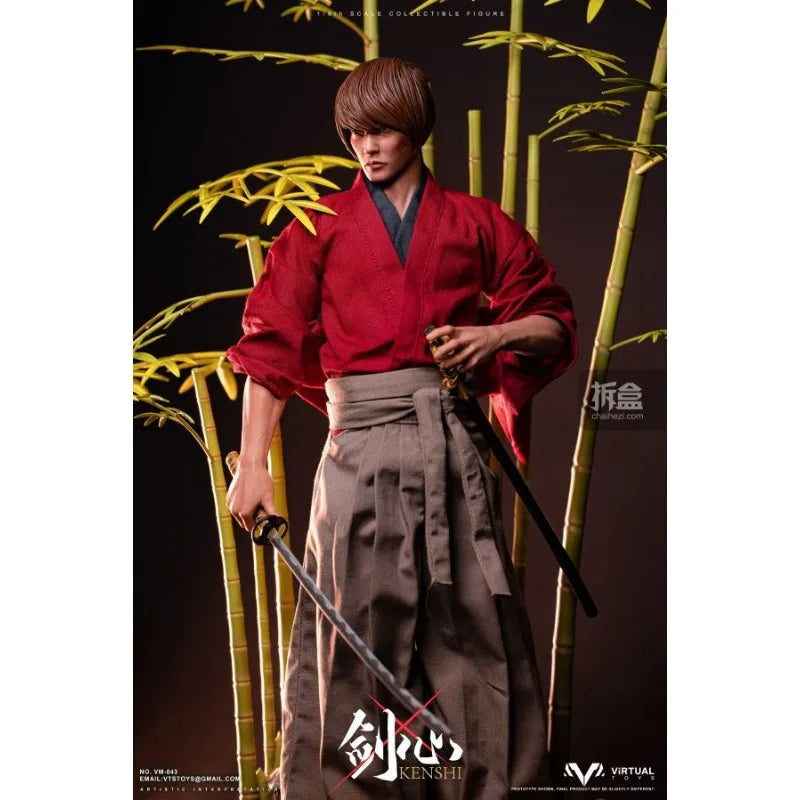 New Stock VTSTOYS KENSHI Original Langke Sword Heart Fei Village Sword Heart1/6movable Doll 12 Inch Model Toy As A Gift for Boys