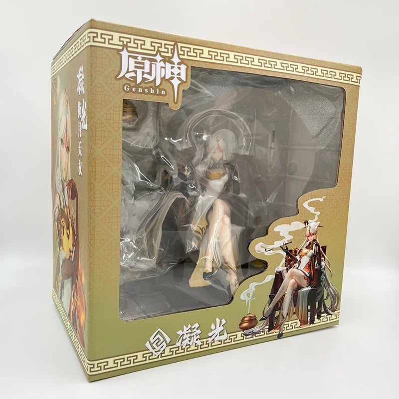 28cm Nilou Anime Figure Mona/Nahida Action Figure Raiden Shogun/Ningguang Figurine Collectible Model Doll Toys Gifts