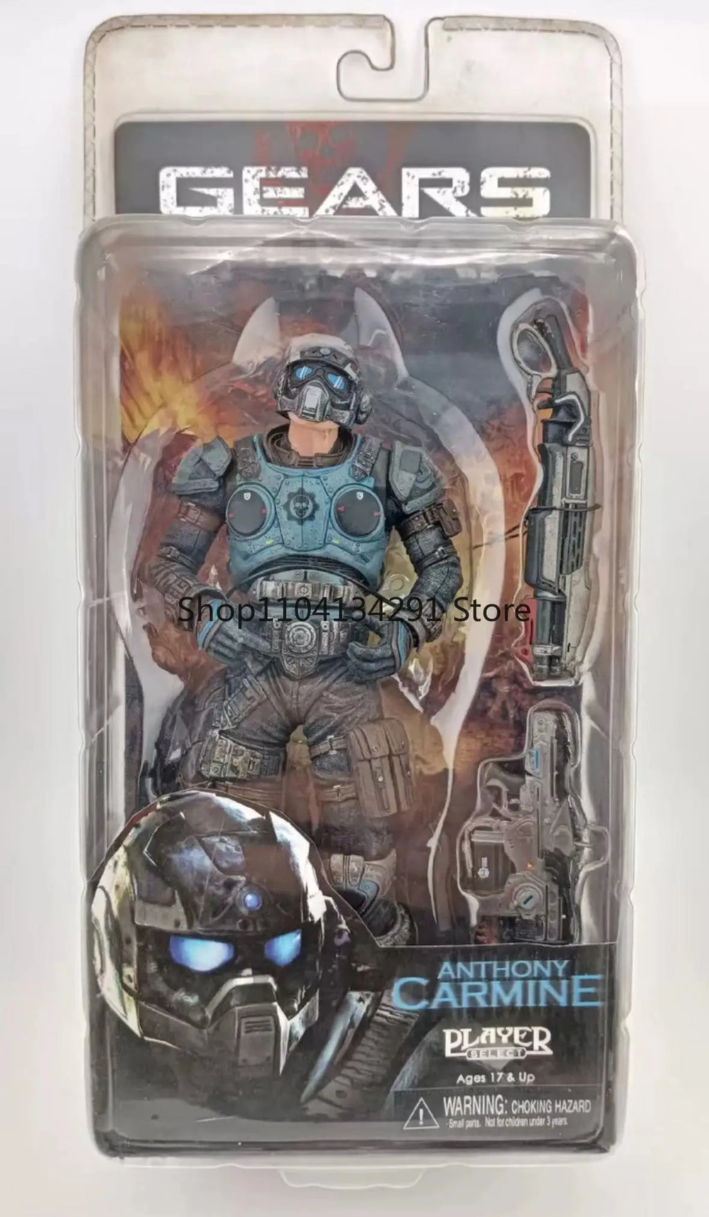 Original Storm Toys 1/12 Marcus Fenix Gears of War Soldier Model 6'' Beast Rider 18 cm Action Figure Model Gift Collection