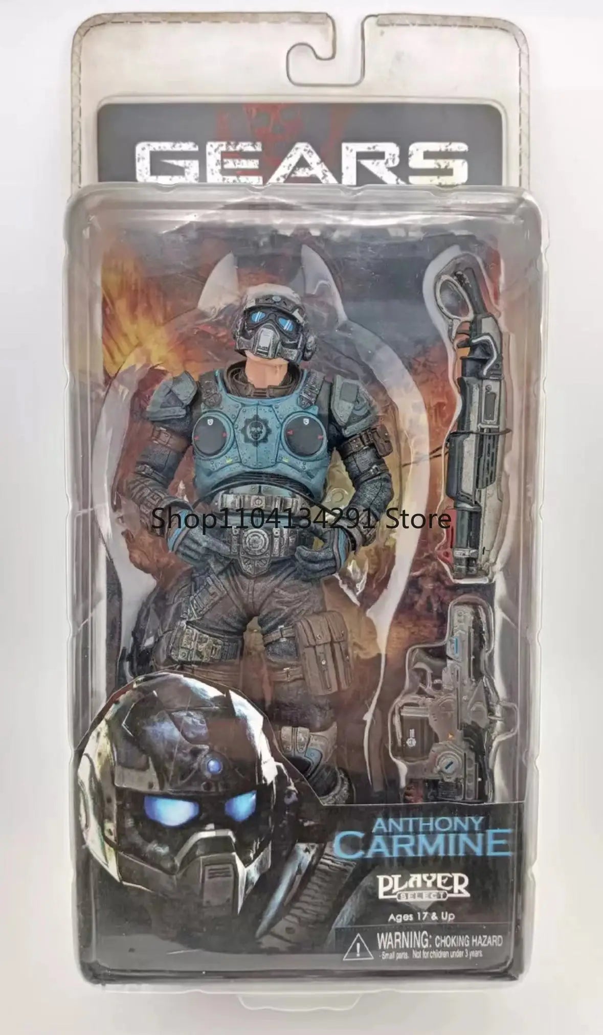 Original Storm Toys 1/12 Marcus Fenix Gears of War Soldier Model 6'' Beast Rider 18 cm Action Figure Model Gift Collection