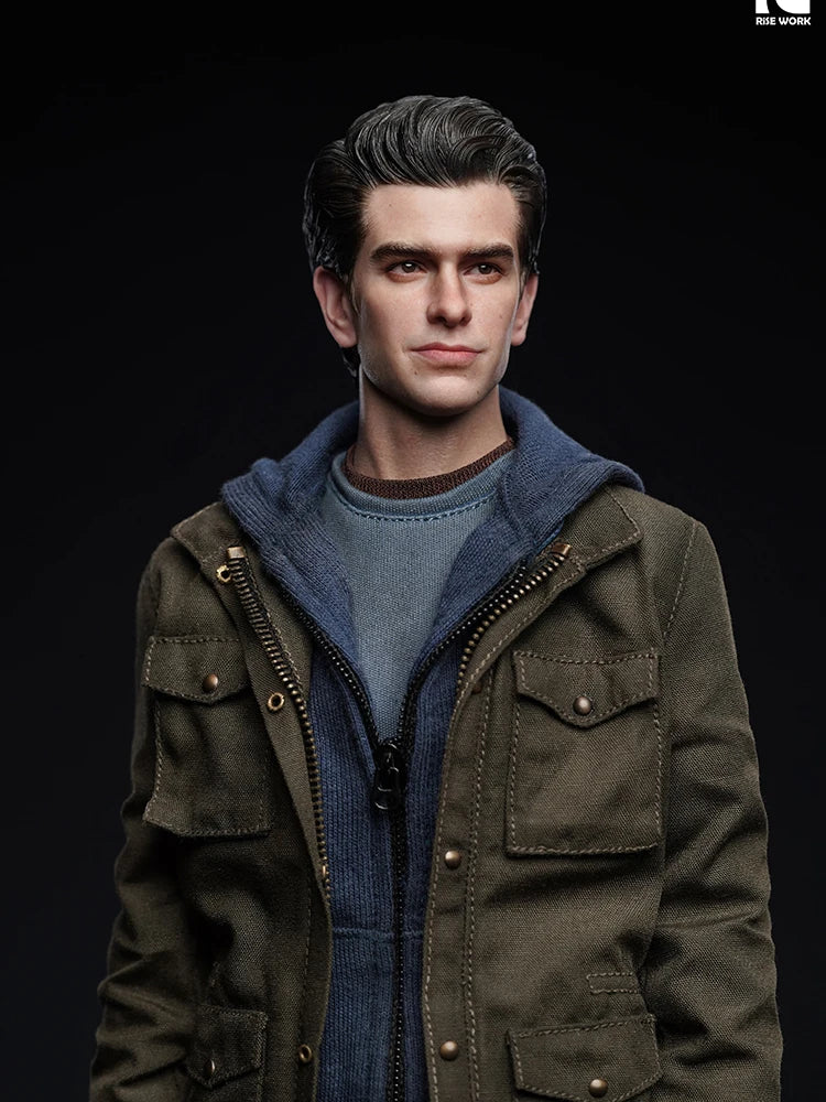 Rise Work RW03 1/6 Scale Amazing Mutant Spider Hero Man Body Plain Clothes Set Scene Accessory For Andrew 12" Head Decoration
