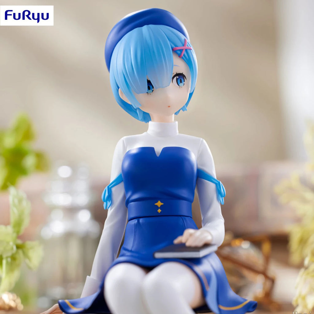 100 % Original auf Lager FuRyu Nudelstopper-Figur Re:Zero Kara Hajimeru Isekai Seikatsu Ram Bungaku Style Collection Series