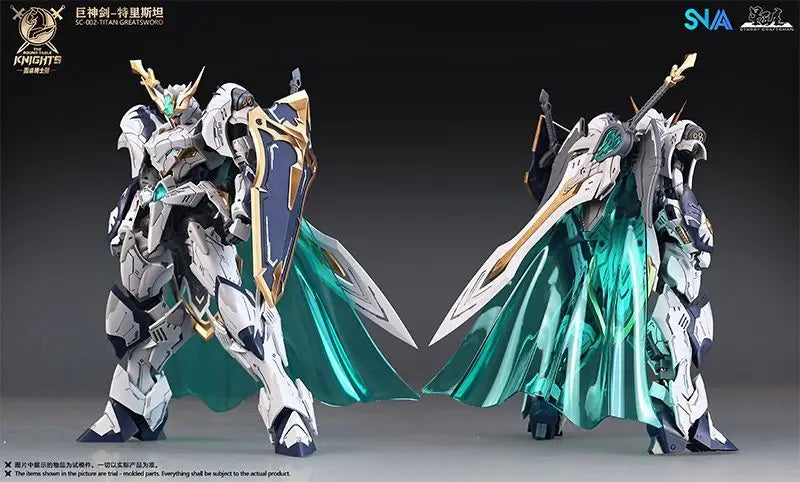 HG 1/144 SNAA SC-002 Titan Greatsword Tristan Assembly Model Kit SC-009 Divine Invoker Percival The Round Table Knights Figure