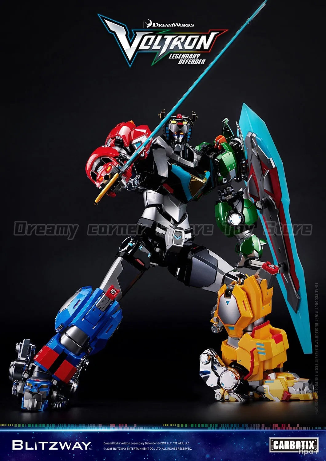 【Pre-sale】BLITZWAY Voltron: Legendary Defender Mecha Ornament Gift