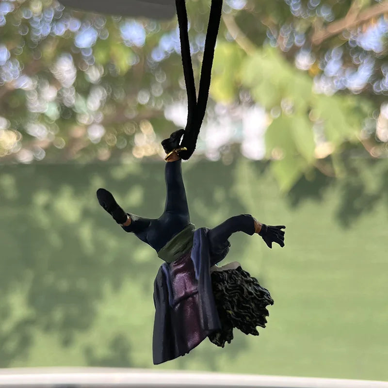 5cm Movie The Joker Q version Action Figures PVC Model Statue Doll Car ornaments Rearview mirror pendant toy Collection Gifts