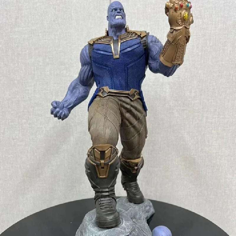 40cm Thanos Gk Resin Statue Infinity War Boxed Collectible Model Epic Movie Scene Figure For Marvel Lovers