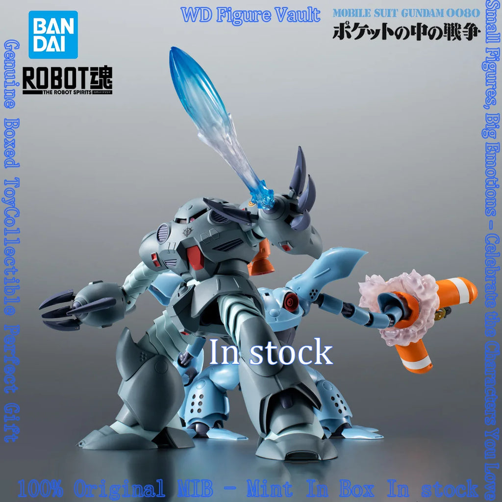 In stock Bandai ROBOT SPIRITS SIDE MS MSM-07E Zugok E ver. A.N.I.M.EMobile Suit Gundam 0080 War in Your Pocket toys
