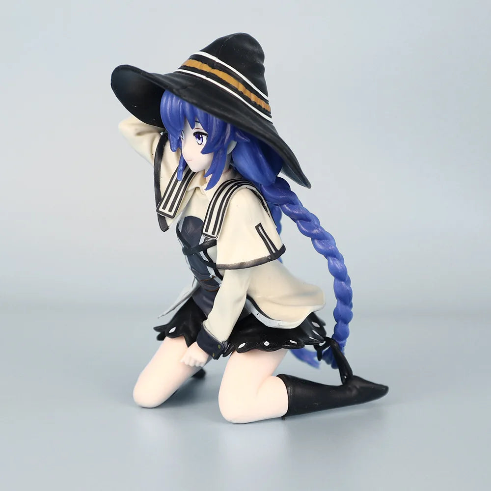 10cm Anime Jobless Reincarnation Roxy Migurdia Actionfigur Desktop-Dekorationen Kawaii Mädchen Figur Nudelstopper PVC Modell Spielzeug