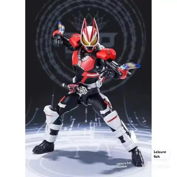 SHF Authentic Kamen Rider Geats Movable Action Figure Magnum Form Anime Collection Model For Anime Enthusiasts In Stock
