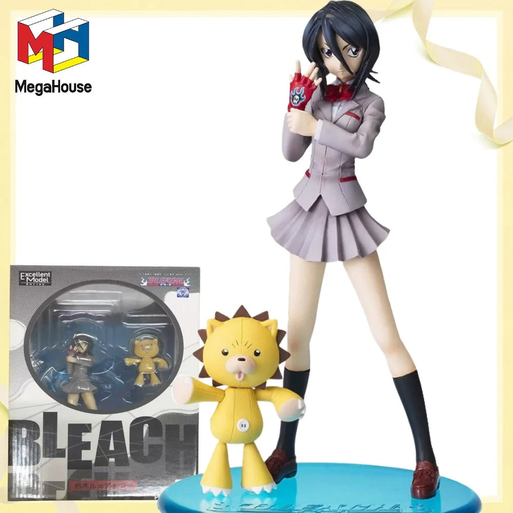 100% Original Genuine MegaHouse  Kuchiki Rukia  Anime Figure  Model Decoration Character Collection Toy Birthday  Gift