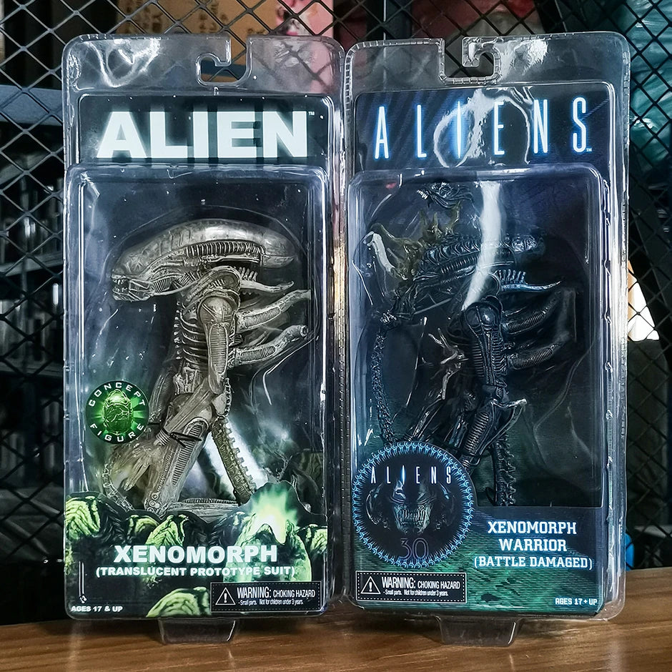 NECA Aliens Xenomorph Warrior Snake Grid Alien Ellen Ripley Collection Action Figure Movie Model Toy