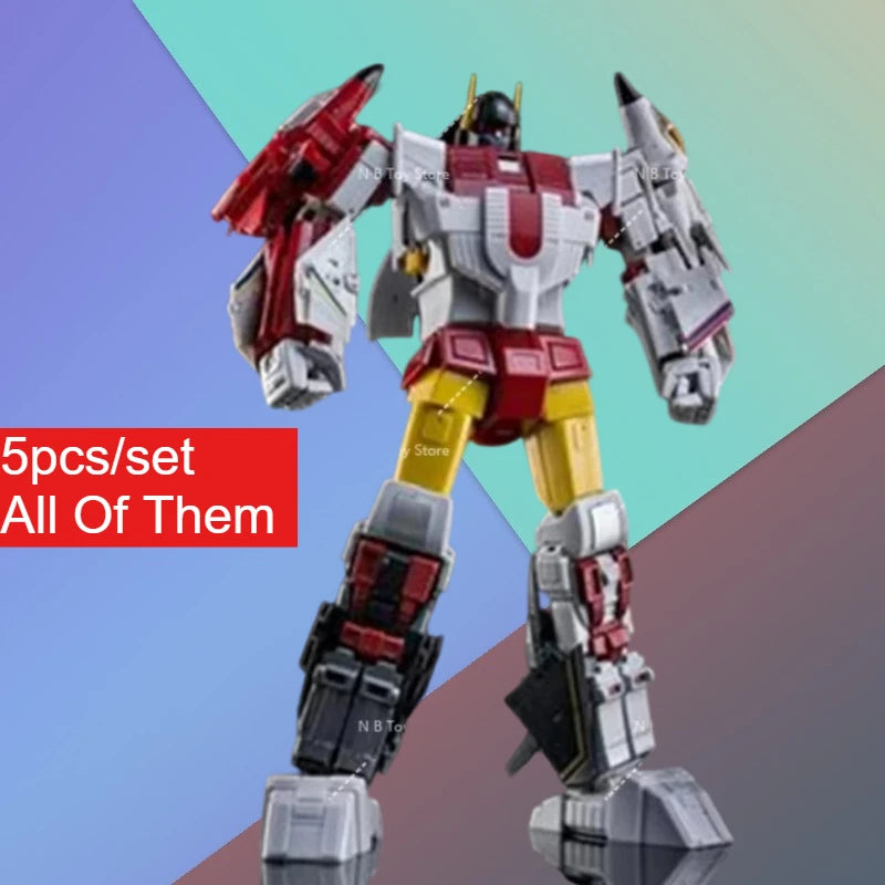 Transformation ZETA Toys Superion ZC01 Skydive ZC02 Air Raid ZC03 Silverbolt ZC04 Firefligh ZC05 Slingshot Action Figure Toy